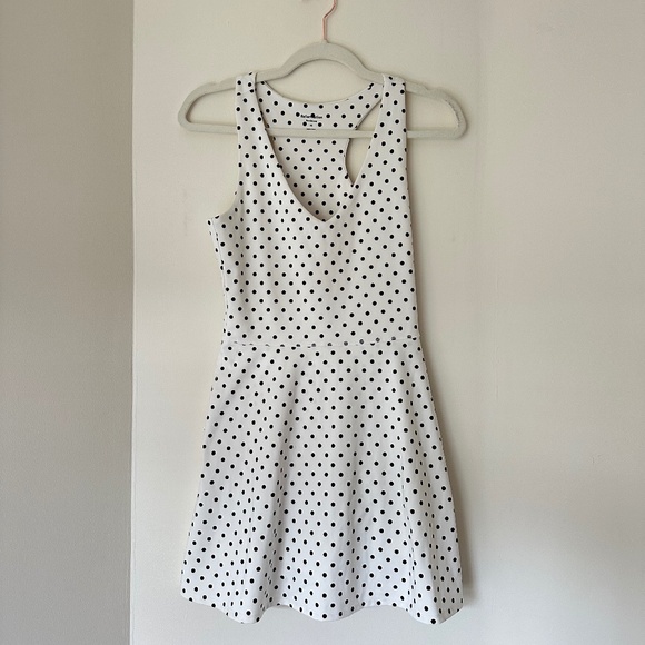 Reformation Bella Ecomove Active Dress Polka Dot - Picture 1 of 3